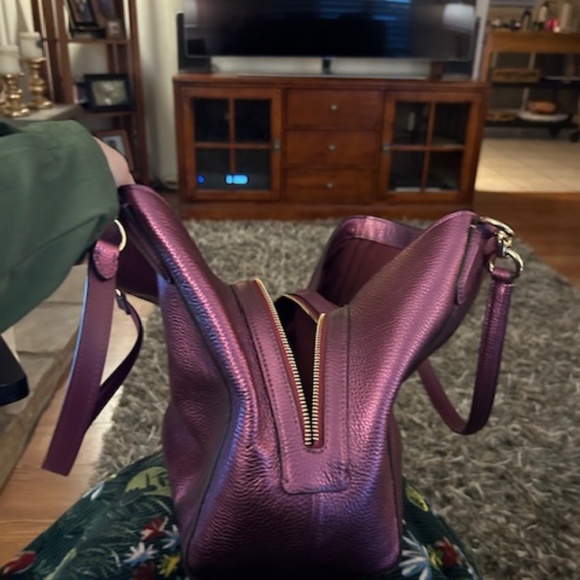 Coach Pink/Purple Purse - Picture 3 of 3